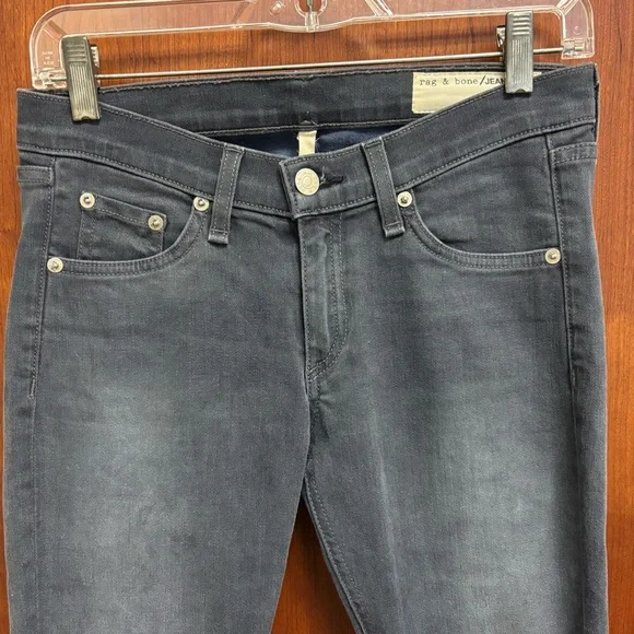 Rag & Bone Skinny Gray Jeans in Croxley Stretch size 25 - Picture 3 of 14